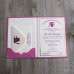 Invitation Card With Velvet Holder Modern Invitation Card Customized